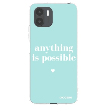 Picasee silikonski prozorni ovitek za Xiaomi Redmi A2 - Anything is possible