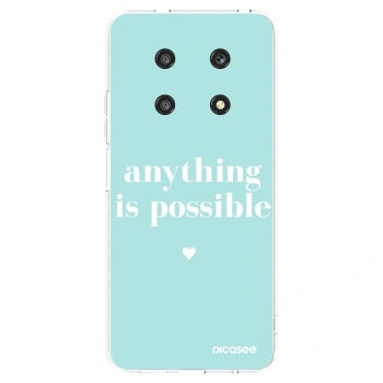 Picasee silikonski prozorni ovitek za Honor Magic4 Lite 5G - Anything is possible