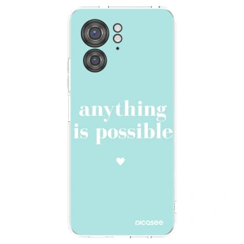 Picasee silikonski prozorni ovitek za Motorola Edge 40 - Anything is possible