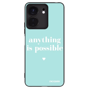 Picasee silikonski črni ovitek za Xiaomi Redmi 13C 4G - Anything is possible