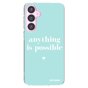 Picasee silikonski prozorni ovitek za Samsung Galaxy A55 5G A556B - Anything is possible