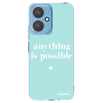 Picasee silikonski prozorni ovitek za Xiaomi Redmi 13C 5G - Anything is possible
