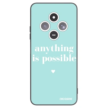 Picasee silikonski črni ovitek za Xiaomi Redmi 14C - Anything is possible