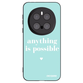 Picasee silikonski črni ovitek za Honor Magic7 Pro 5G - Anything is possible