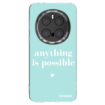 Picasee silikonski prozorni ovitek za Honor Magic7 Pro 5G - Anything is possible