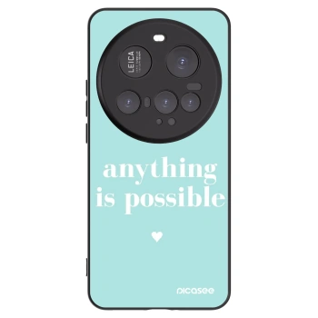 Picasee silikonski črni ovitek za Xiaomi 15 Ultra - Anything is possible