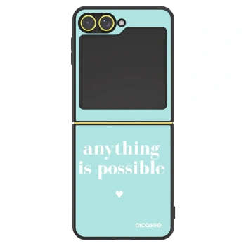 Ovitek za Samsung Galaxy Z Flip6 5G - Anything is possible