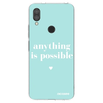 Picasee silikonski prozorni ovitek za Xiaomi Redmi 7 - Anything is possible