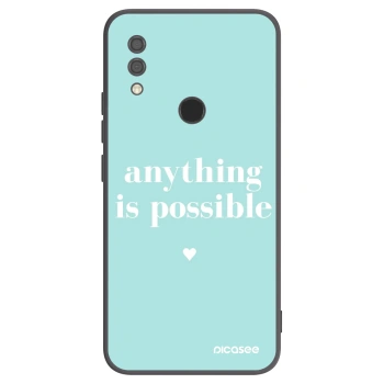 Picasee silikonski črni ovitek za Xiaomi Redmi 7 - Anything is possible