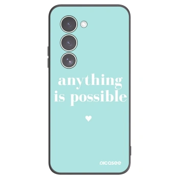 Picasee silikonski črni ovitek za Xiaomi Redmi 15 5G - Anything is possible