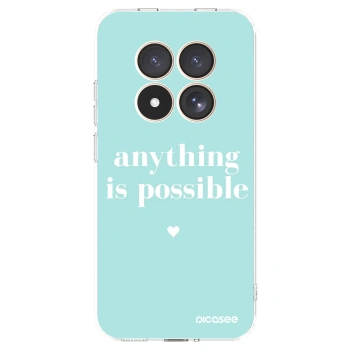 Picasee silikonski prozorni ovitek za Xiaomi Redmi Note 15 Pro 4G - Anything is possible
