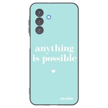 Picasee silikonski črni ovitek za Samsung Galaxy A17 5G - Anything is possible