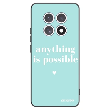 Picasee silikonski črni ovitek za Xiaomi Redmi Note 15 - Anything is possible