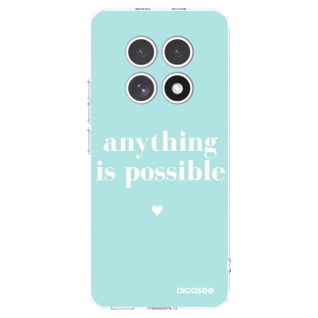 Picasee silikonski prozorni ovitek za Xiaomi Redmi Note 15 - Anything is possible