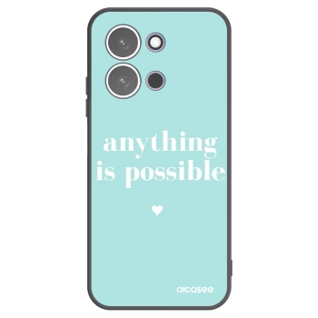 Picasee silikonski črni ovitek za Xiaomi Redmi 15C 5G - Anything is possible
