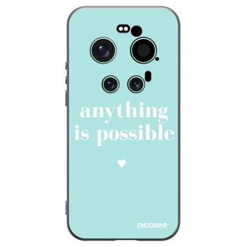 Picasee silikonski črni ovitek za Xiaomi 17 Ultra - Anything is possible