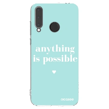 Picasee silikonski prozorni ovitek za Honor 20 Lite - Anything is possible