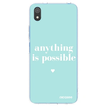 Picasee silikonski prozorni ovitek za Xiaomi Redmi 7A - Anything is possible