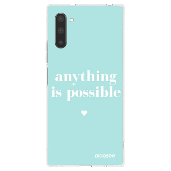 Picasee silikonski prozorni ovitek za Samsung Galaxy Note 10 N970F - Anything is possible