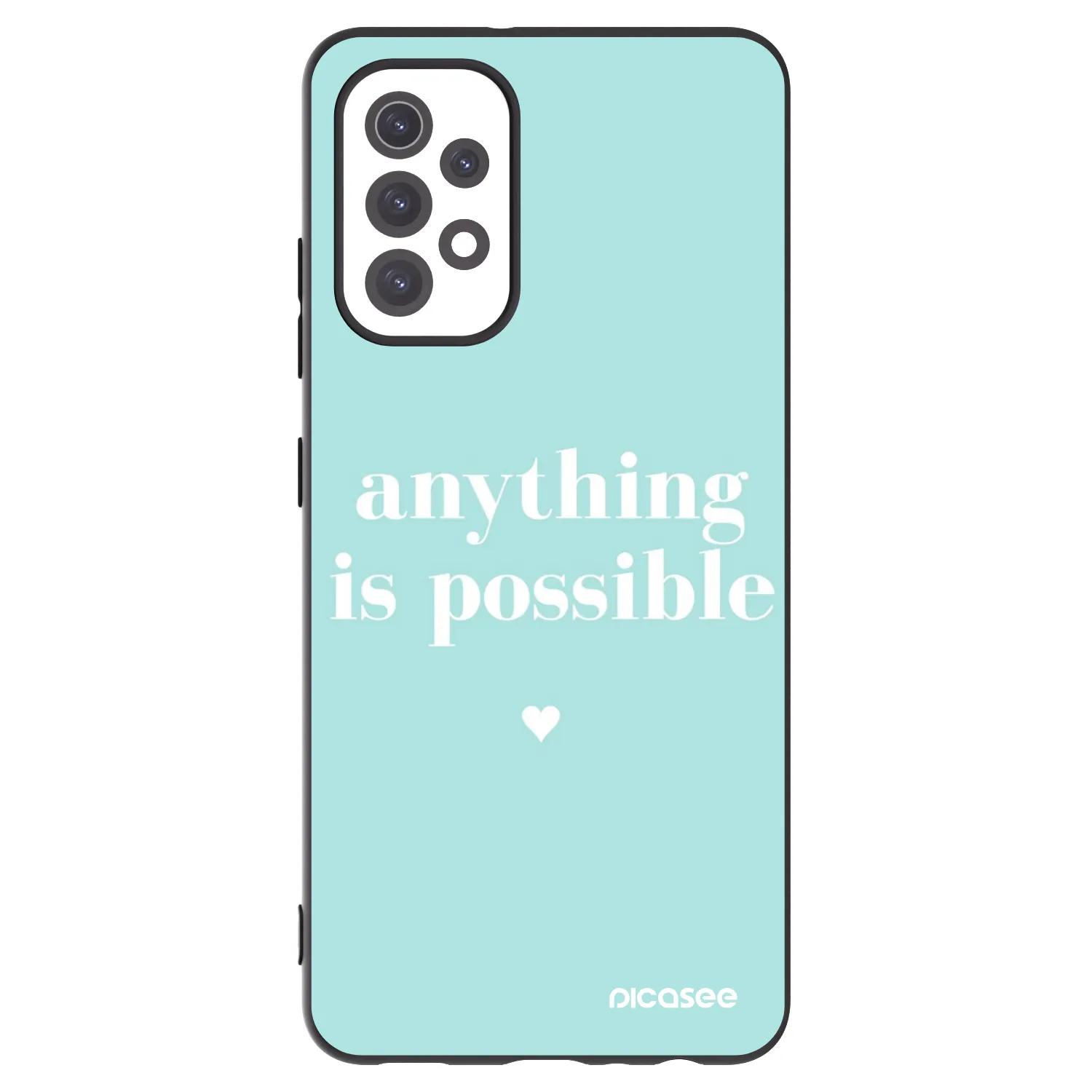 Picasee silikonski črni ovitek za Samsung Galaxy A32 5G A326B - Anything is possible
