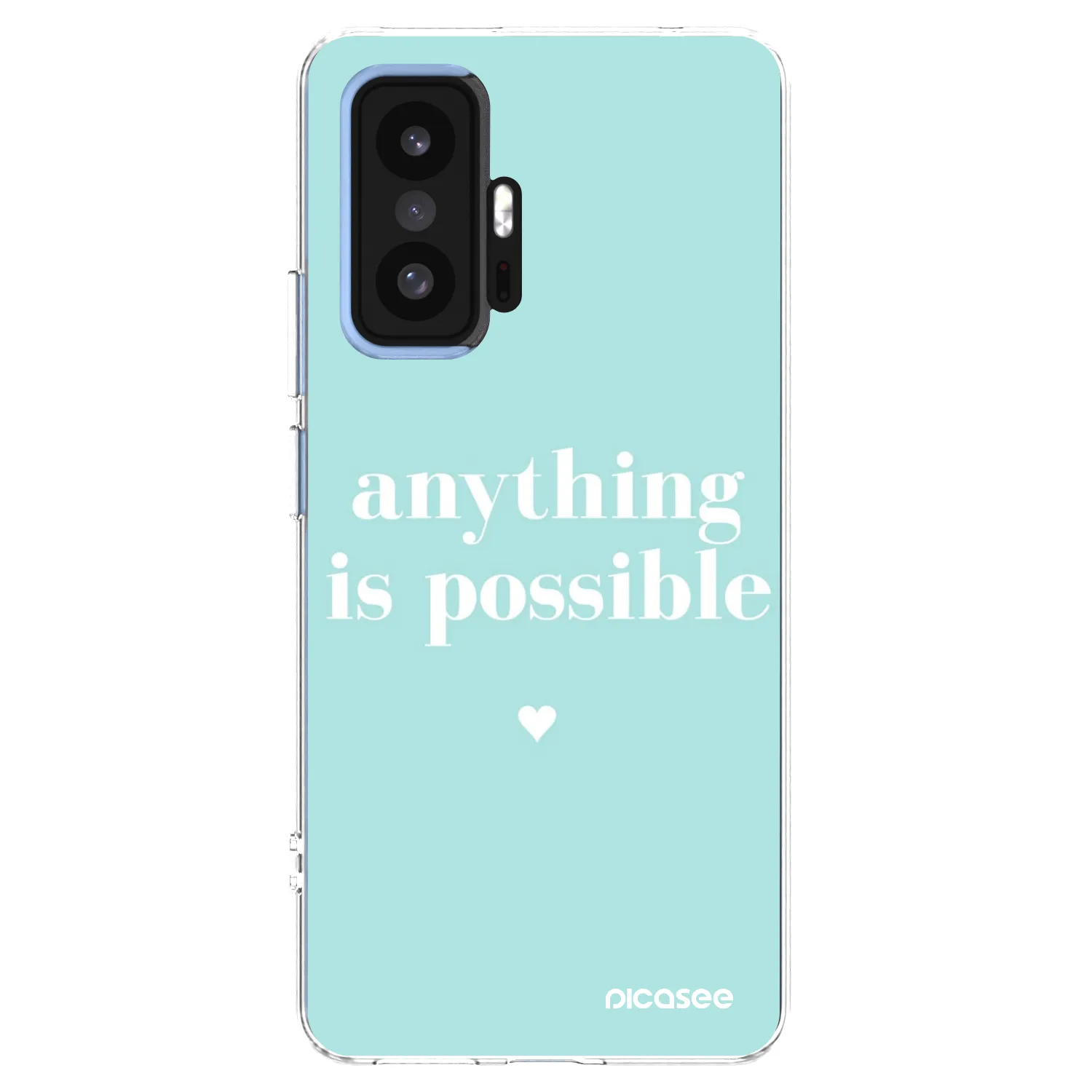 Picasee silikonski prozorni ovitek za Xiaomi 11T - Anything is possible