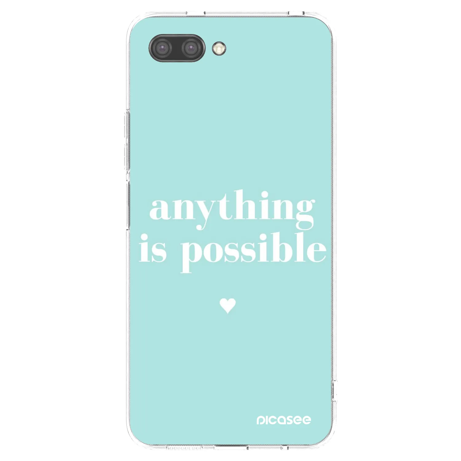 Picasee silikonski prozorni ovitek za Honor 10 - Anything is possible