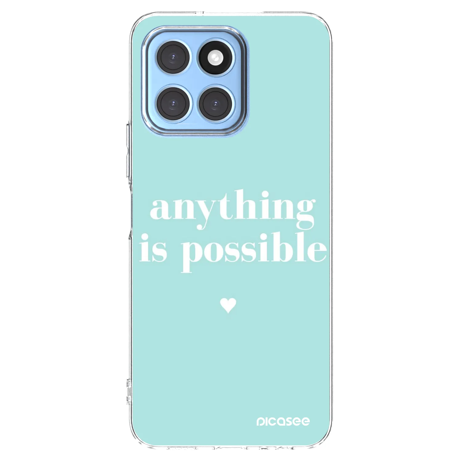 Picasee silikonski prozorni ovitek za Honor X6 - Anything is possible