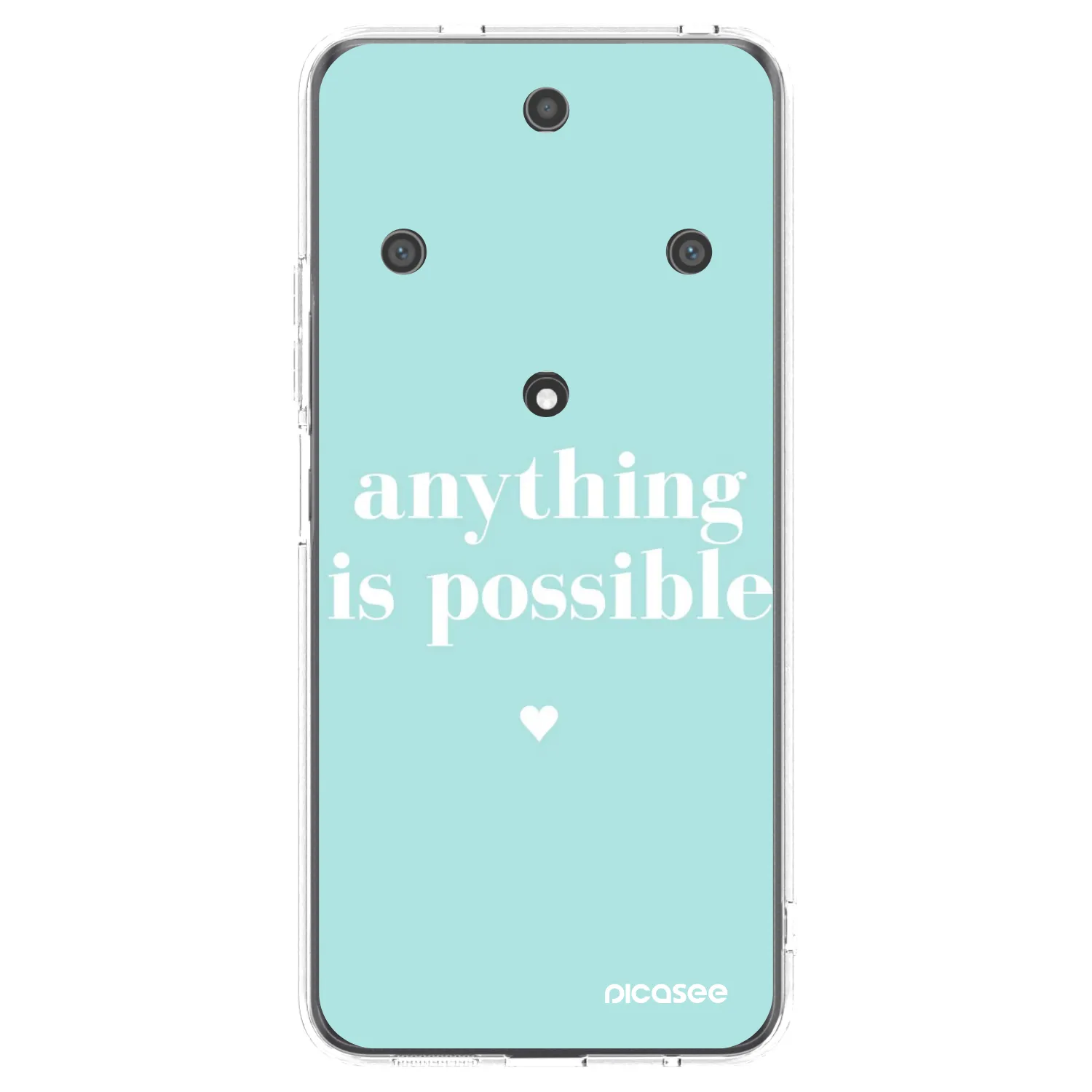 Picasee silikonski prozorni ovitek za Honor Magic5 Lite 5G - Anything is possible