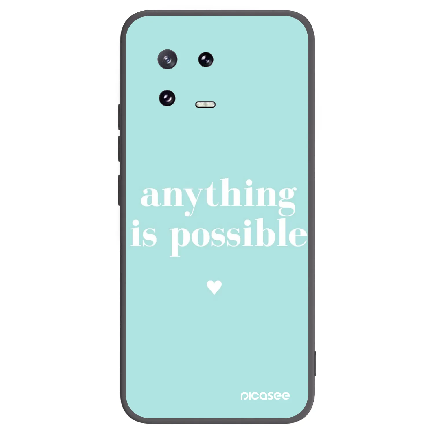 Picasee silikonski črni ovitek za Xiaomi 13 Pro - Anything is possible