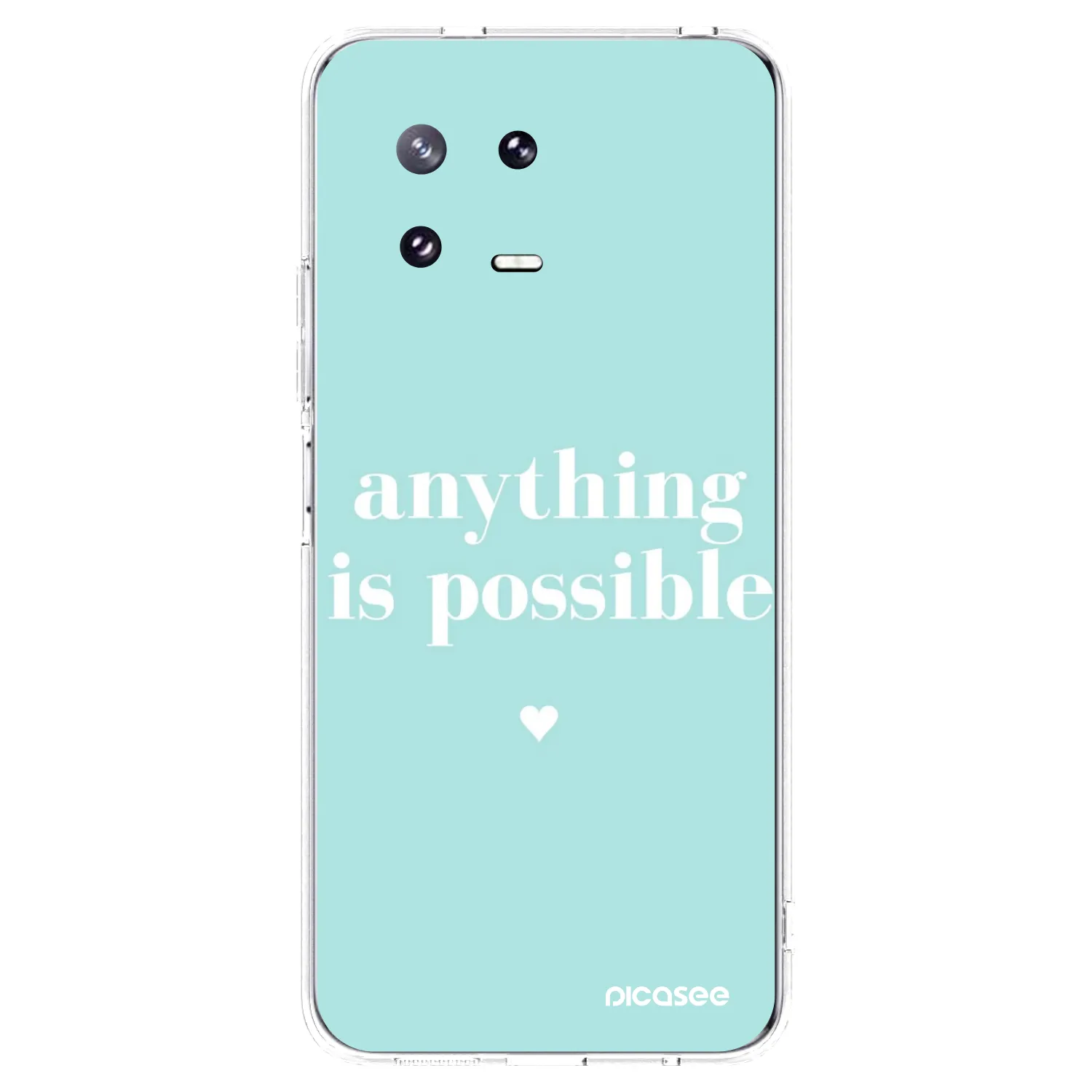 Picasee silikonski prozorni ovitek za Xiaomi 13 Pro - Anything is possible