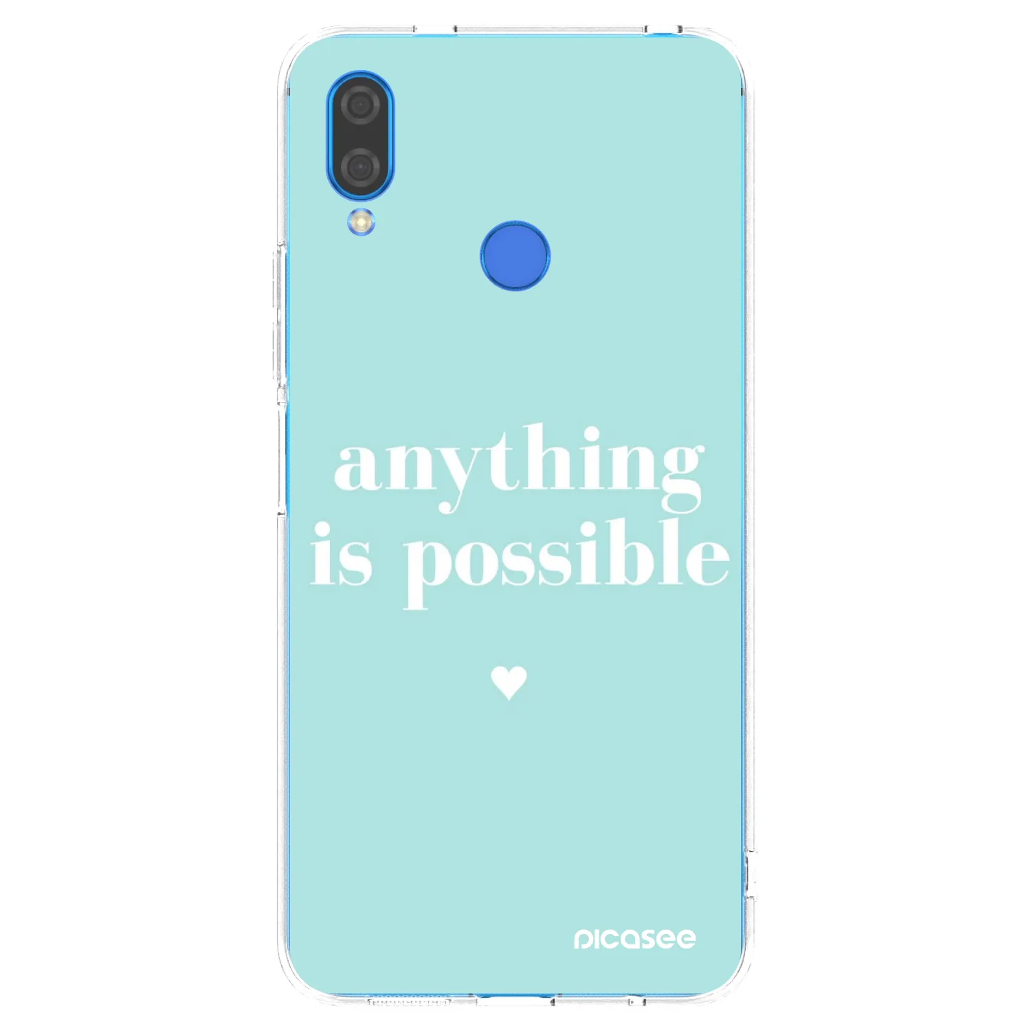 Picasee silikonski prozorni ovitek za Huawei Nova 3 - Anything is possible