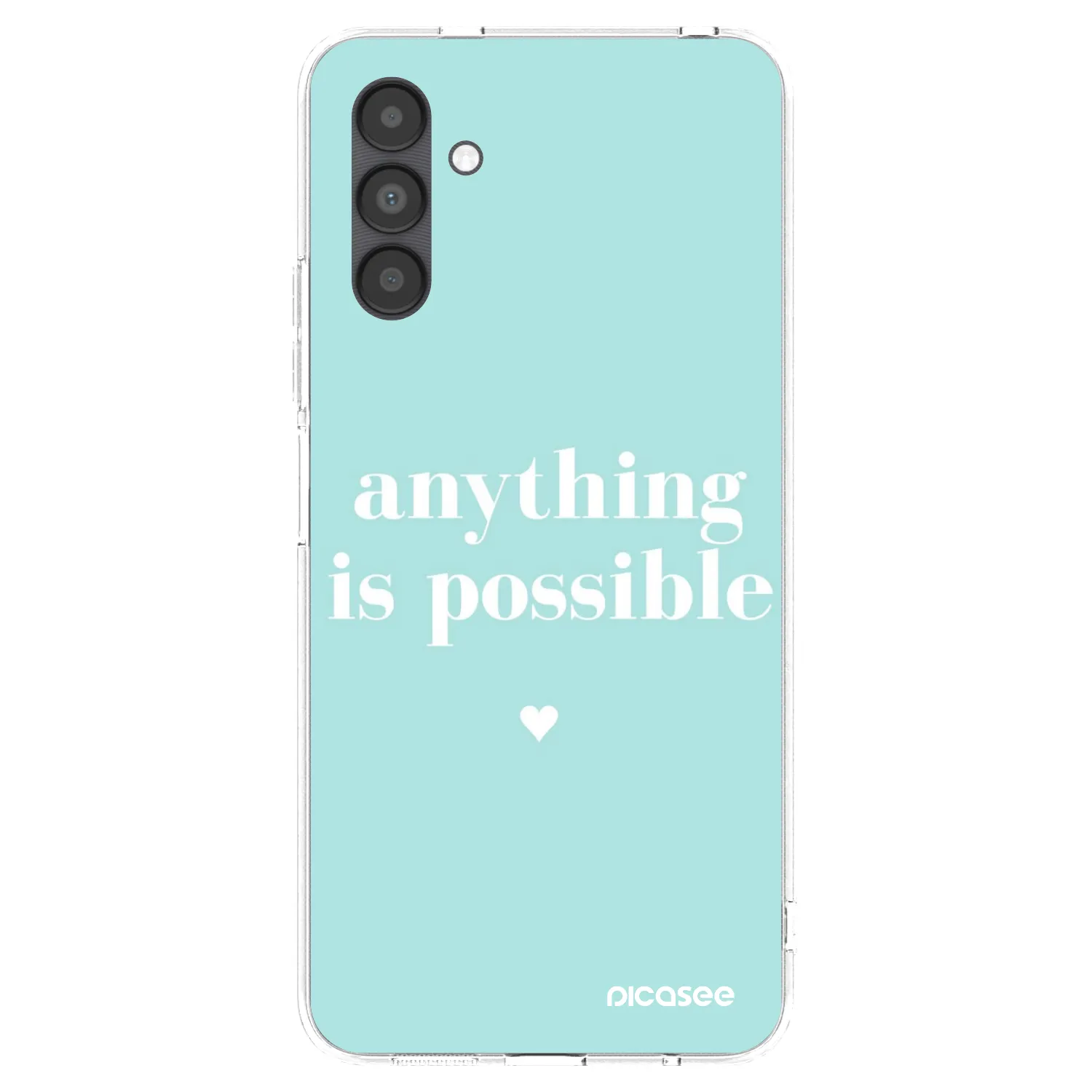 Picasee silikonski prozorni ovitek za Samsung Galaxy A04s A047F - Anything is possible