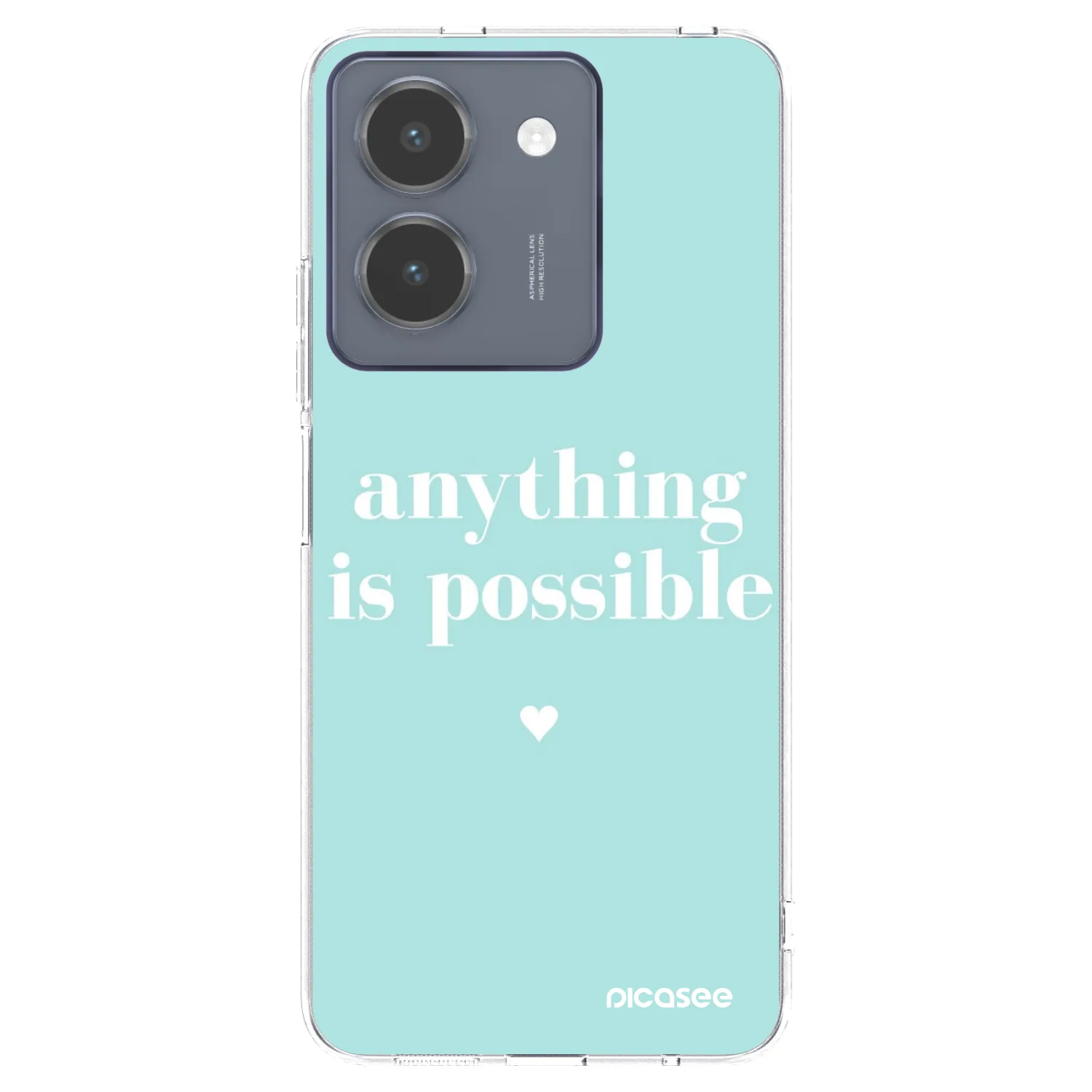 Picasee silikonski prozorni ovitek za Vivo Y36 4G - Anything is possible