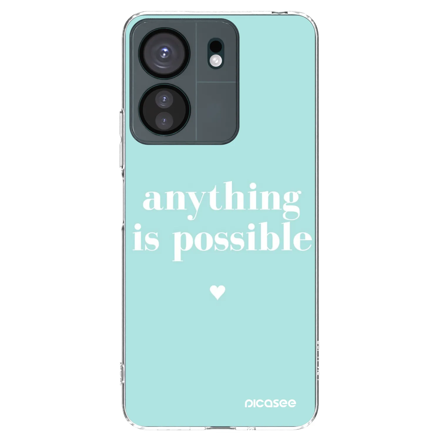 Picasee silikonski prozorni ovitek za Xiaomi Redmi 13C 4G - Anything is possible