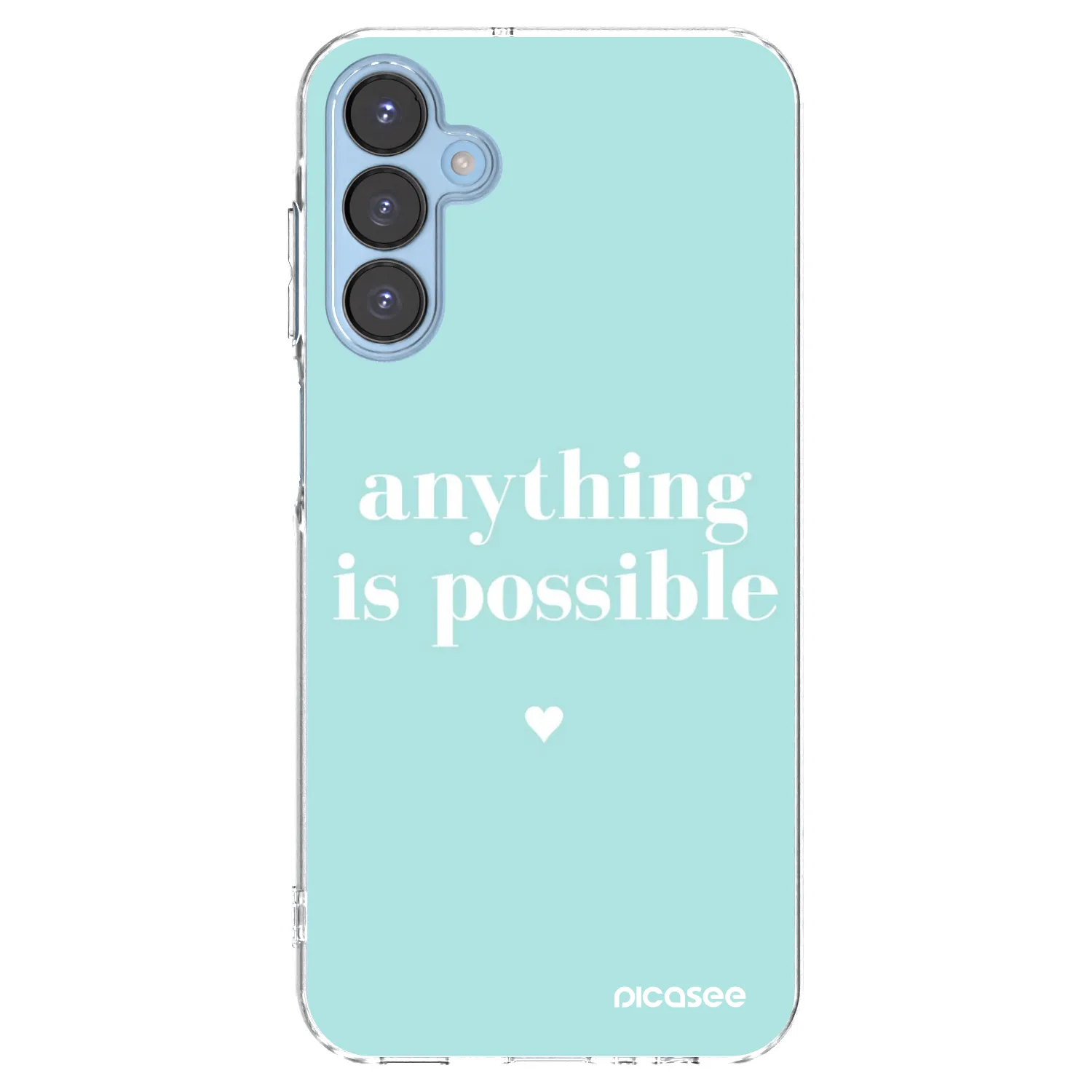 Picasee silikonski prozorni ovitek za Samsung Galaxy A15 A156B 5G - Anything is possible