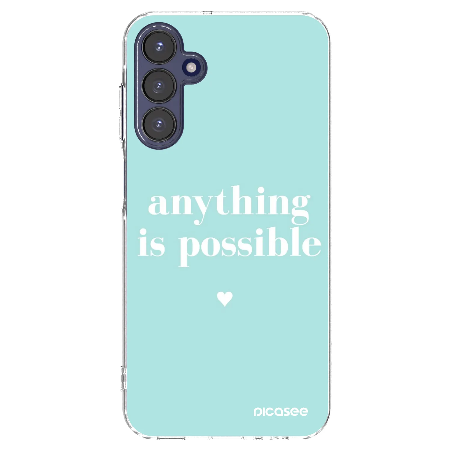 Picasee silikonski prozorni ovitek za Samsung Galaxy A15 A155F 4G - Anything is possible
