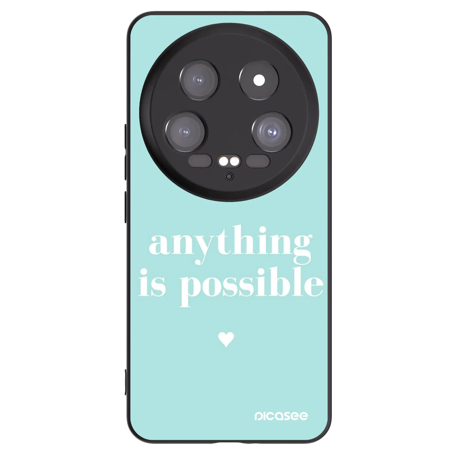 Picasee silikonski črni ovitek za Xiaomi 14 Ultra - Anything is possible