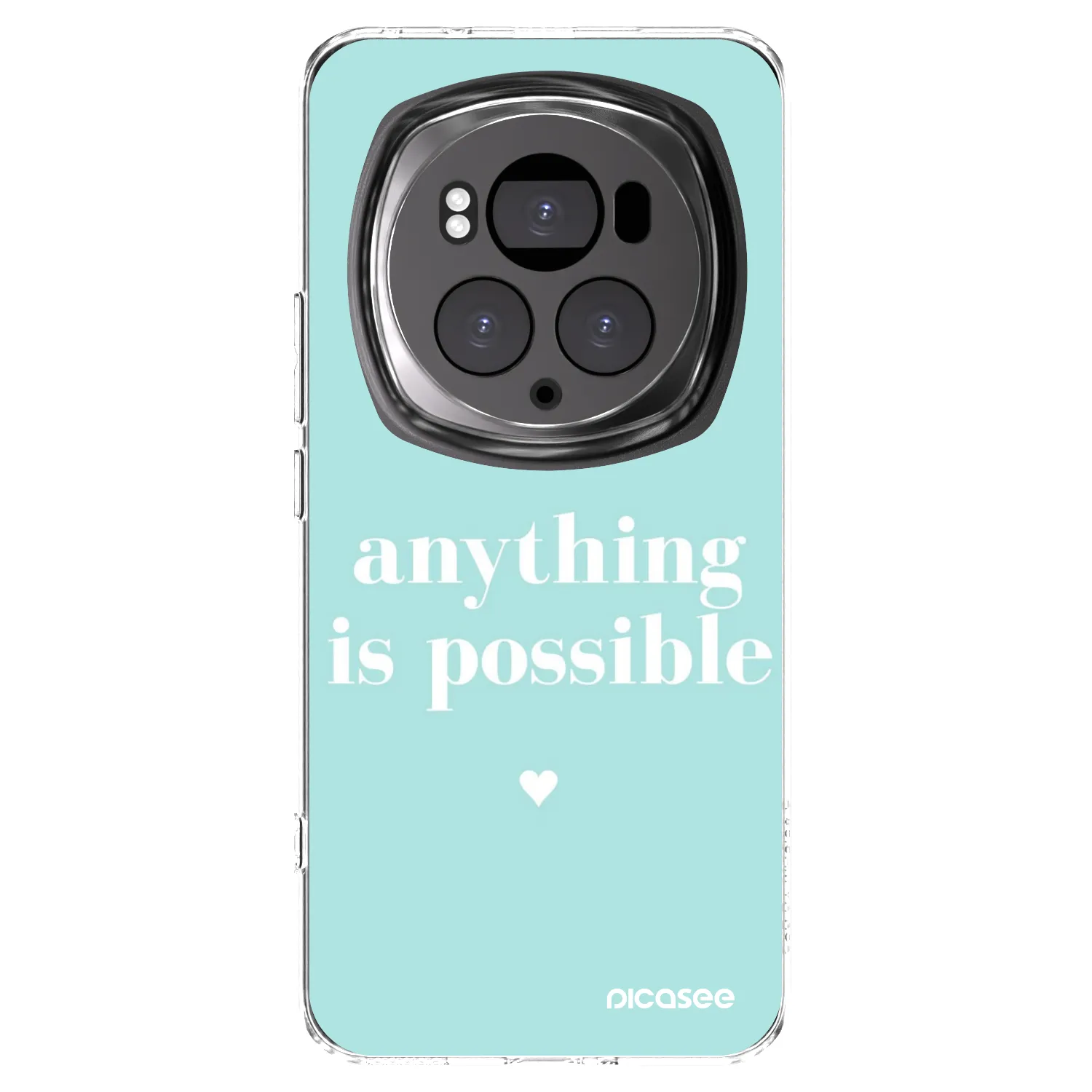 Picasee silikonski prozorni ovitek za Honor Magic6 Pro - Anything is possible