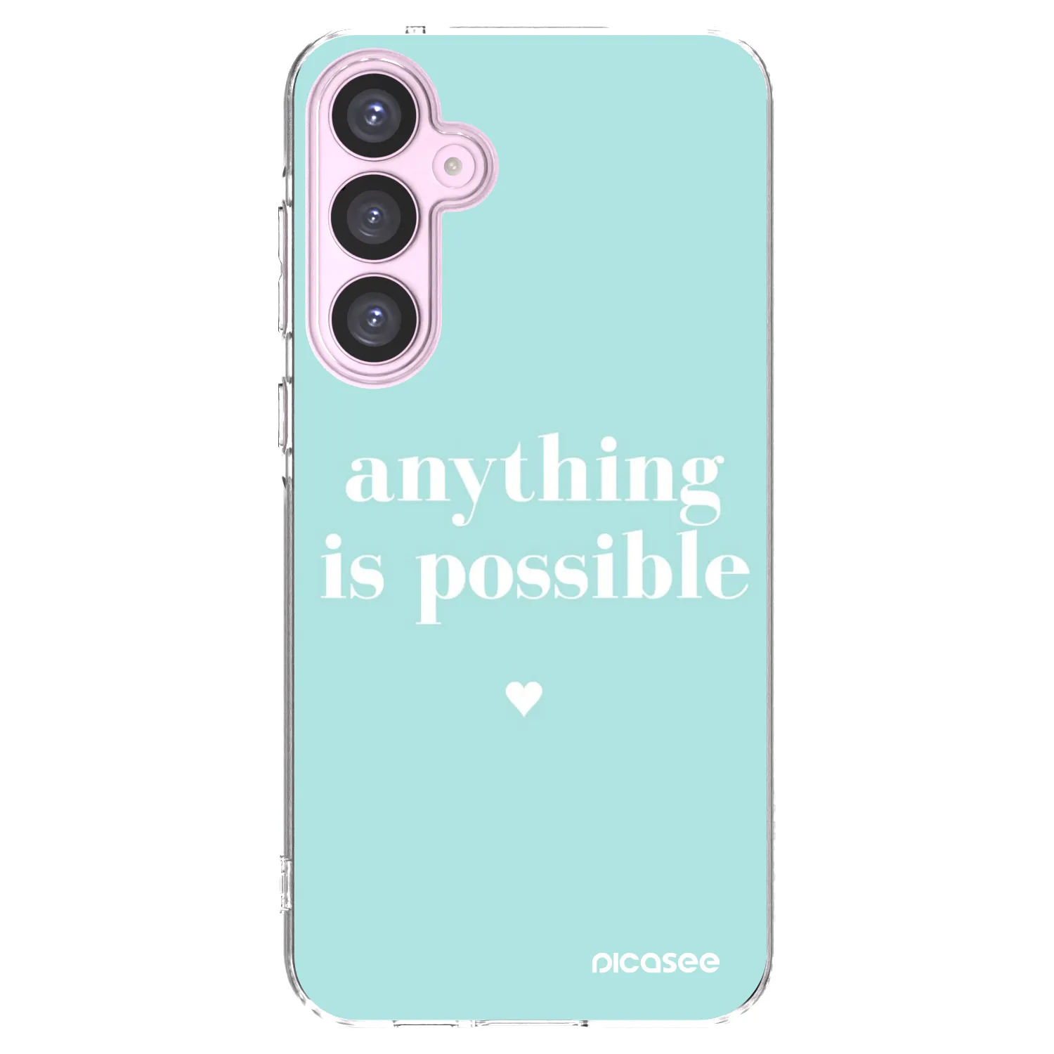 Picasee silikonski prozorni ovitek za Samsung Galaxy A55 5G A556B - Anything is possible