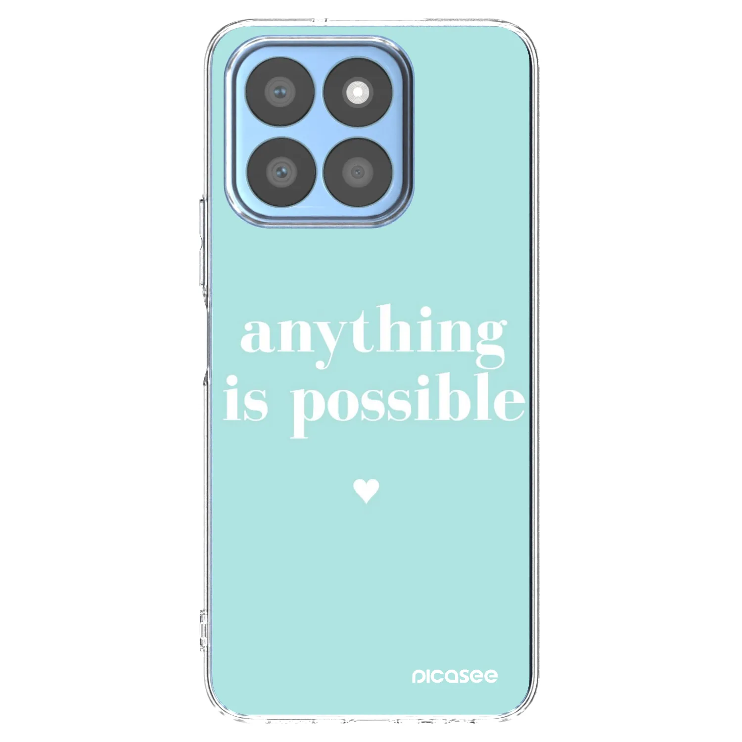 Picasee silikonski prozorni ovitek za Honor X8b - Anything is possible