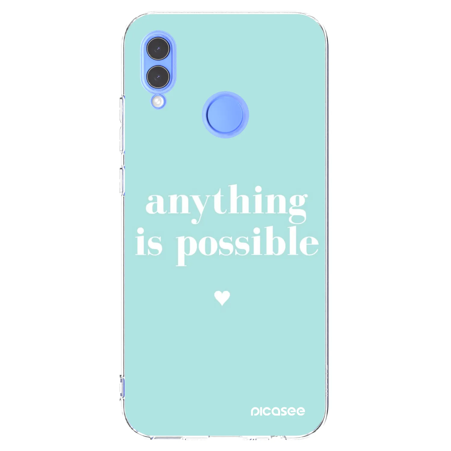 Picasee silikonski prozorni ovitek za Huawei P Smart 2019 - Anything is possible
