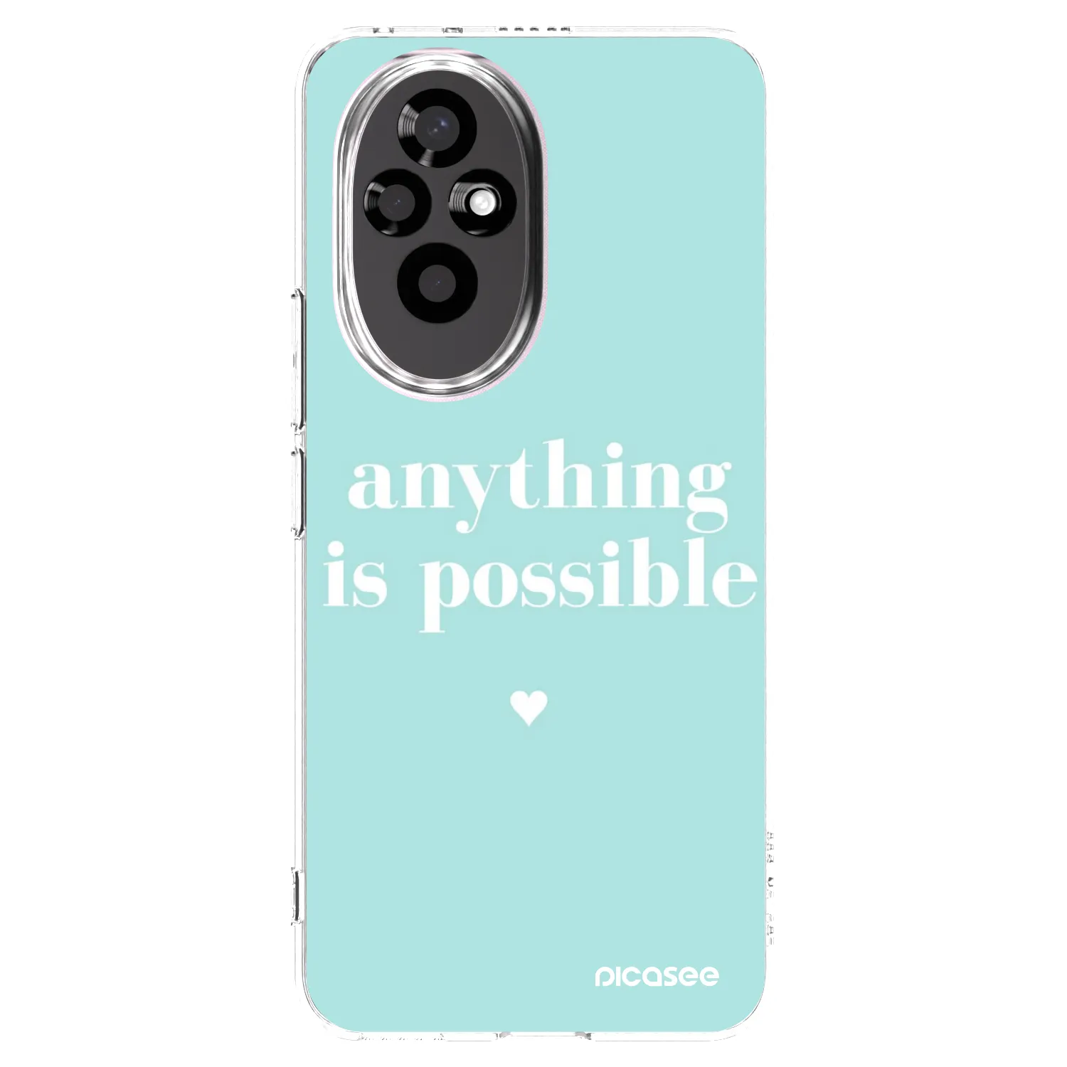 Picasee silikonski prozorni ovitek za Honor 200 5G - Anything is possible