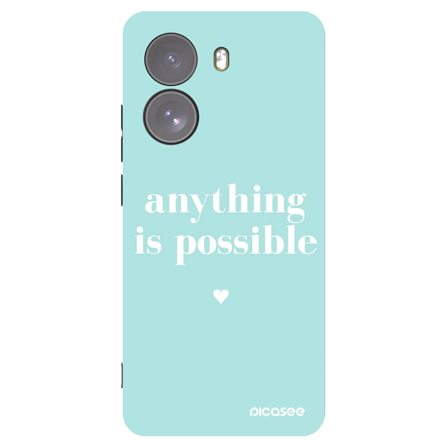 Picasee silikonski črni ovitek za Xiaomi Poco X7 - Anything is possible