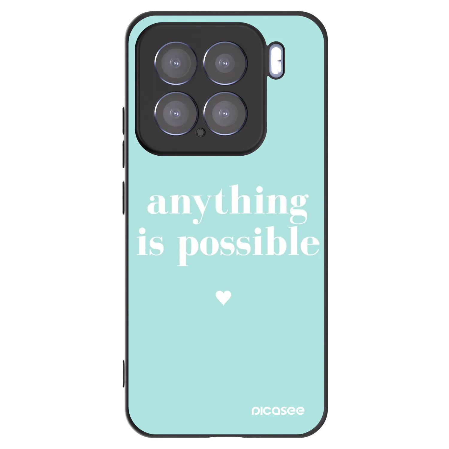 Picasee silikonski črni ovitek za Xiaomi 15 - Anything is possible