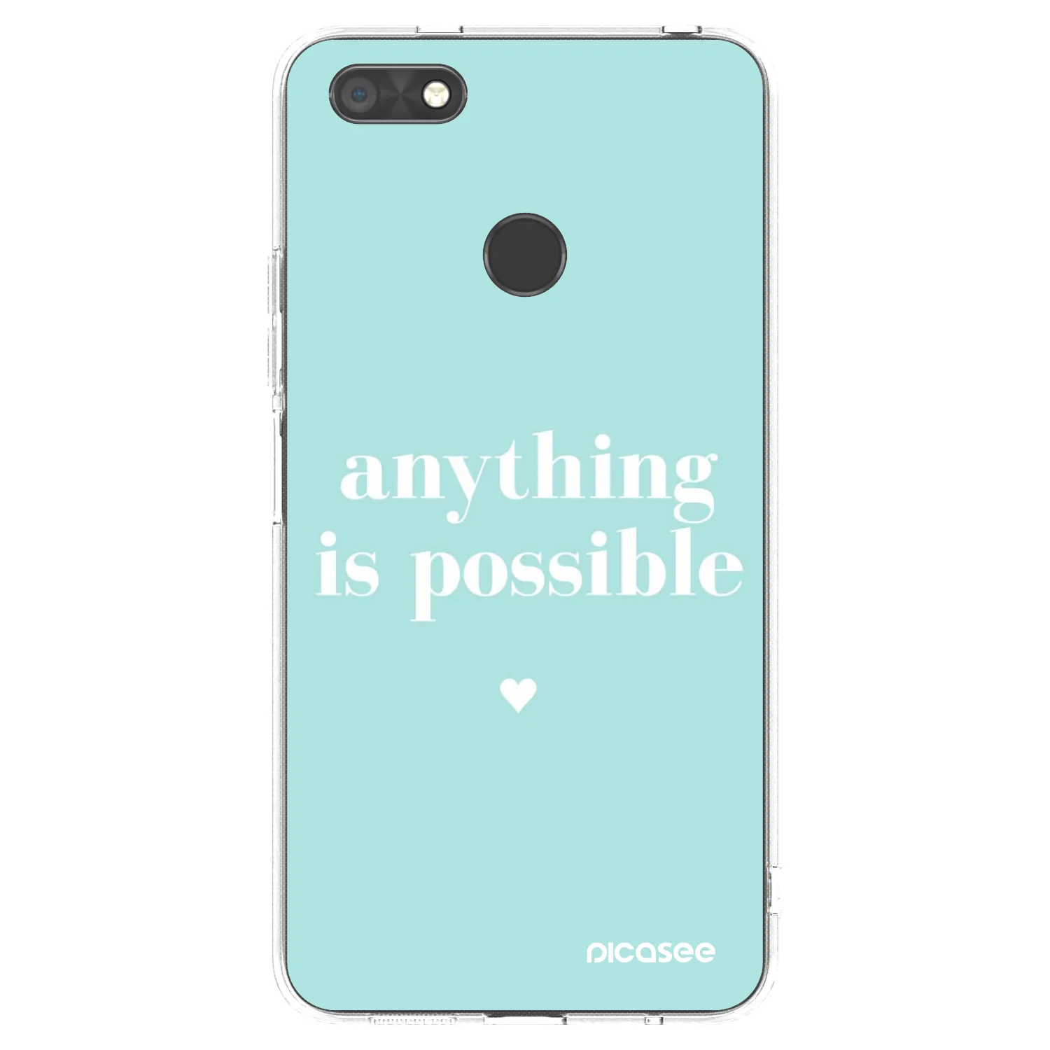 Picasee silikonski prozorni ovitek za Huawei P9 Lite Mini - Anything is possible