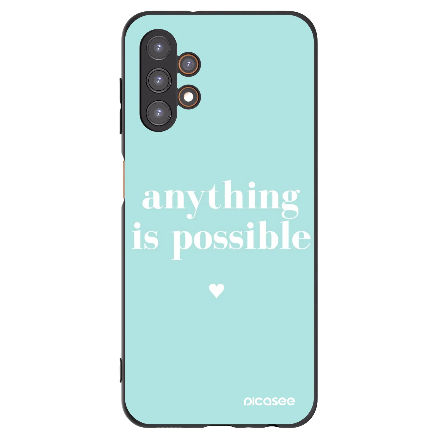 Picasee silikonski črni ovitek za Samsung Galaxy A13 5G - Anything is possible
