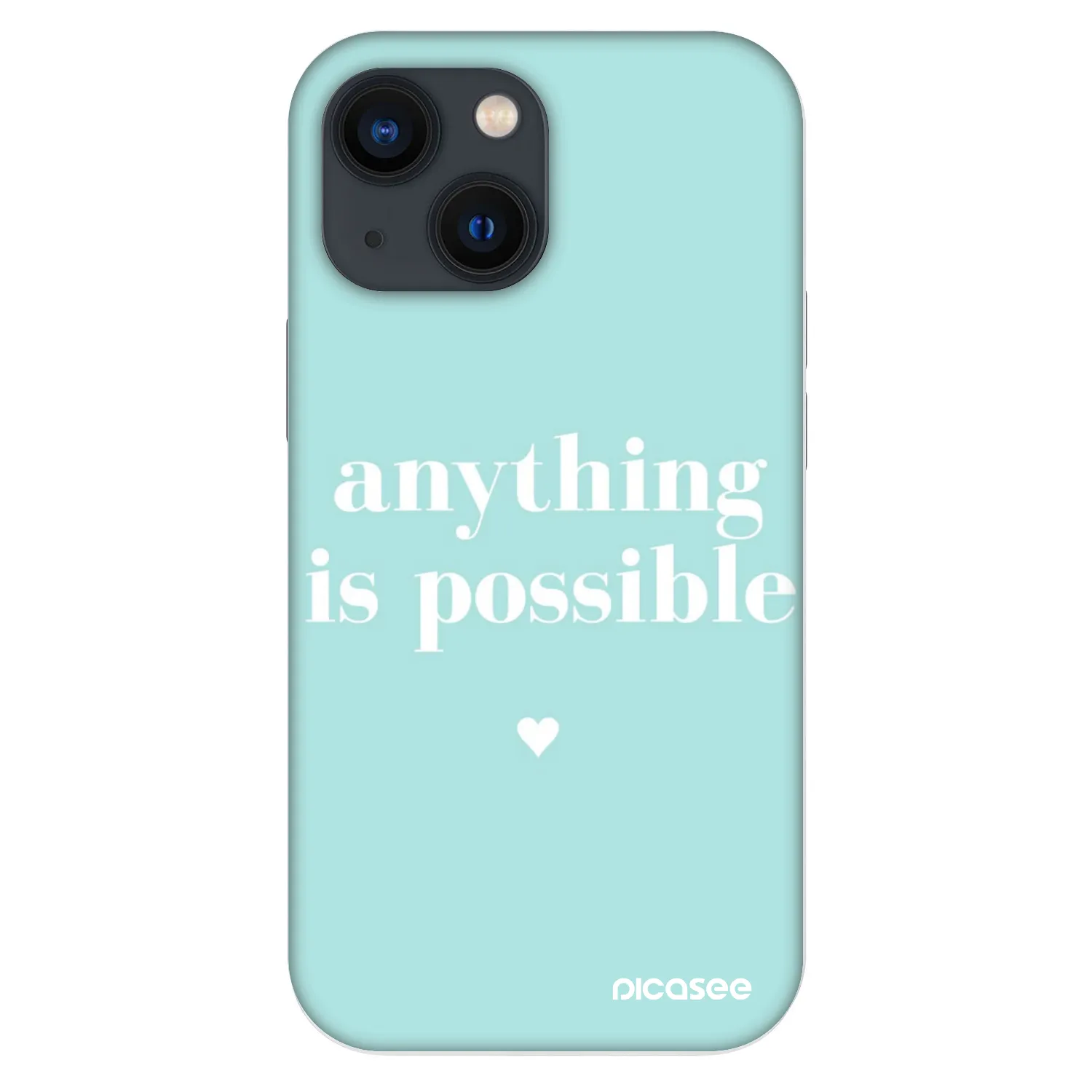 Picasee Fashion Case za Apple iPhone 13 mini - Anything is possible