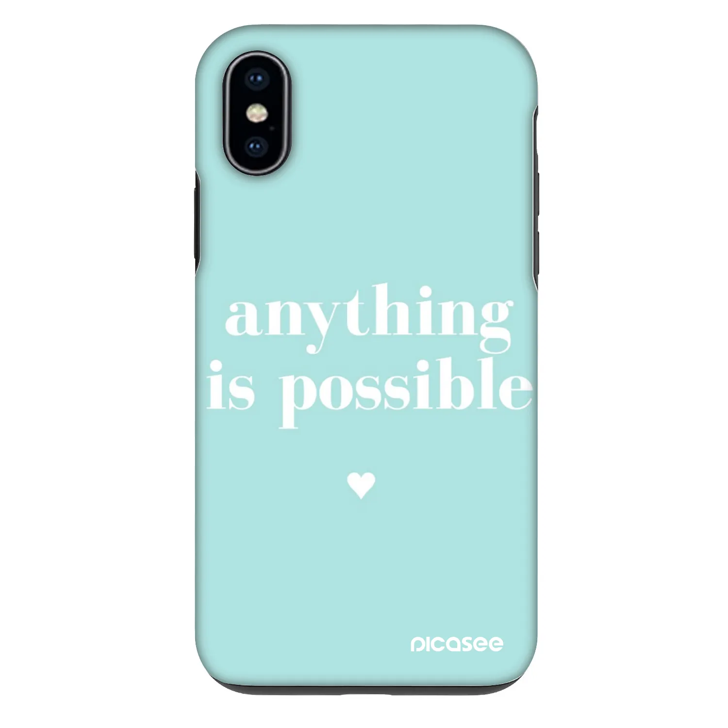 Picasee Fashion Case za Apple iPhone X/XS - Anything is possible