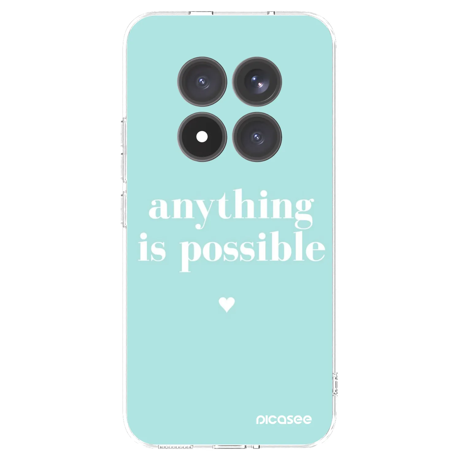 Picasee silikonski prozorni ovitek za Xiaomi Redmi Note 15 Pro+ - Anything is possible