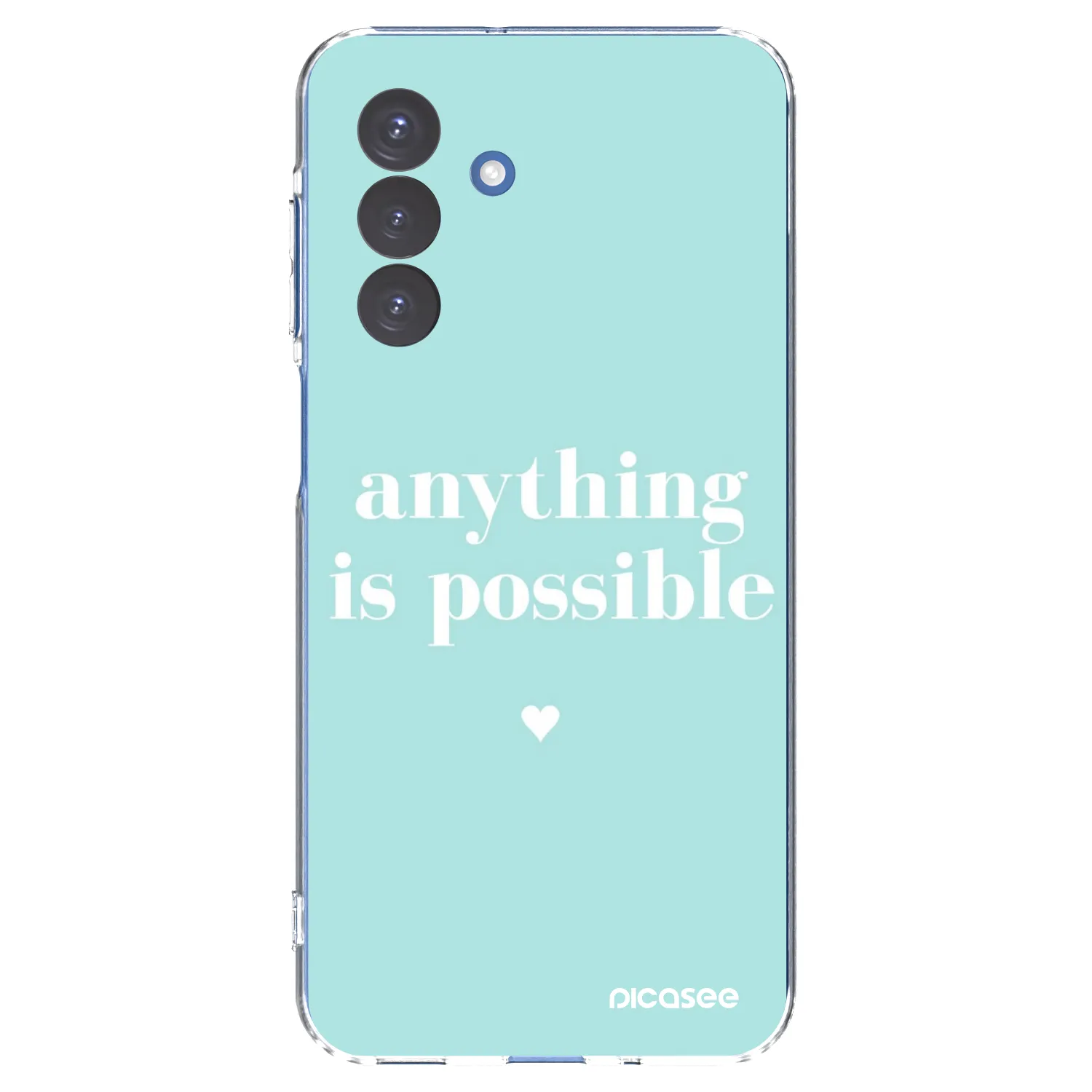 Picasee silikonski prozorni ovitek za Samsung Galaxy A17 5G - Anything is possible